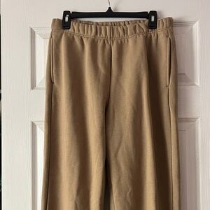DSG Casual Camel High-rise Elastic Waist Sweatpants